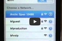 A vodeo How to connect Arctic Spas to WiFi network
